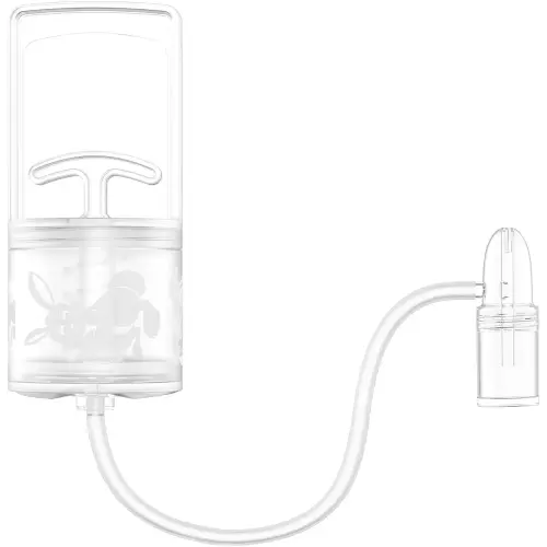 Nasal Aspirator for Baby and Toddler Nose Clearing with Hand Pump and Non-Invasive Tip for Quick, Quiet Suction, Co-Branded with CHIBOJI