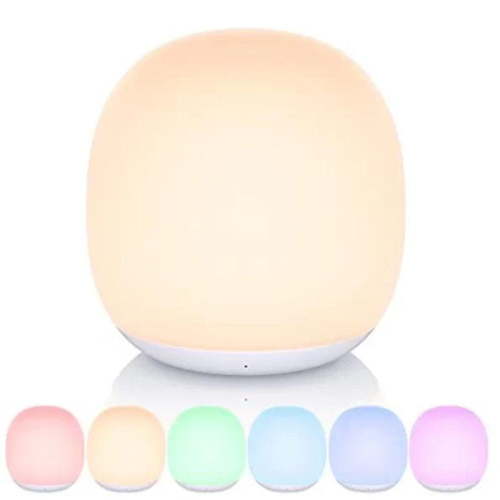 Baby Night Lights for Nursery,3 Mode+256 Colors Baby Night Light,2200mAh Battery Lamp, Touch Control, Magnet and Timer Features, Egg Light for Nursery Lamp, Babywearing, Sleeping