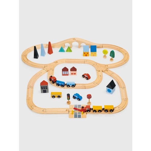 Toddlerville Express Town and Train Toy Set in multi, size: One Size