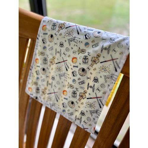 Star Wars Themed Burp Cloth - Ready to Ship Starwars Nursery