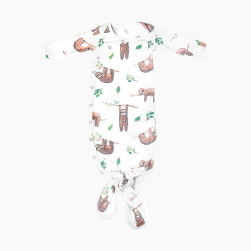 Copper Pearl Knotted Gown - Noah, 0-4 M