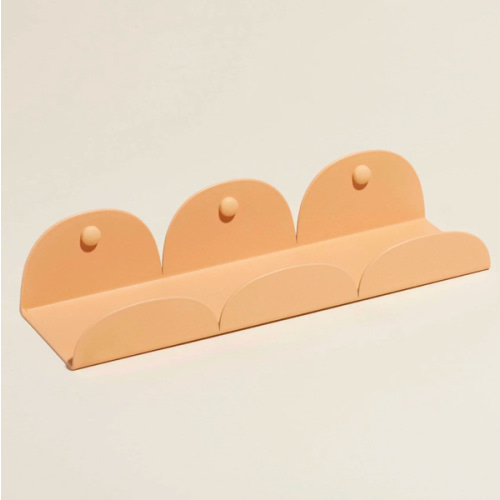 GRAPEFRUIT scalloped wall shelf | Safran Everyday