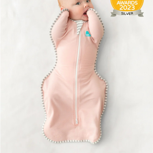 Swaddle Up™ 1.0 TOG Cotton Dusty Pink