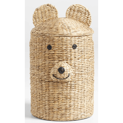Bear Woven Kids Hamper with Handles