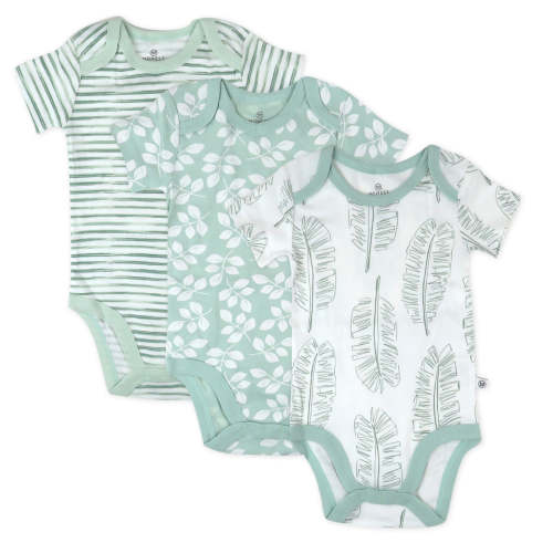 3-Pack Organic Cotton Short Sleeve Bodysuits | Honest Baby Clothing