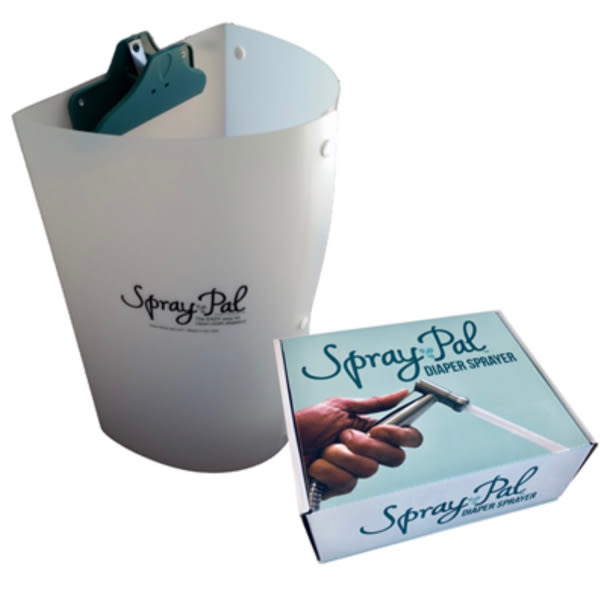 The Spray Pal Cloth Diaper Sprayer and Splatter Shield