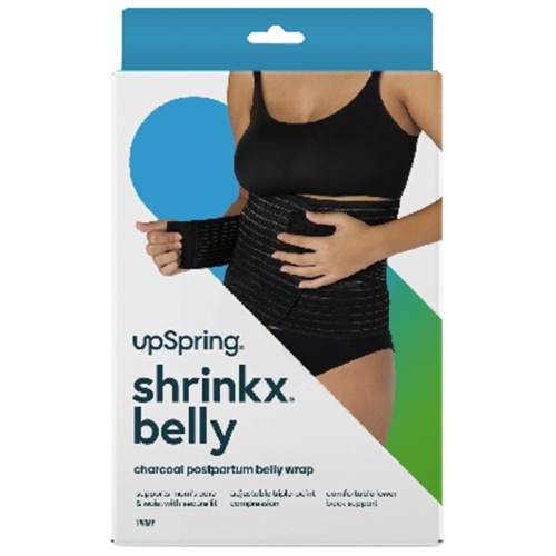 UpSpring Shrinkx Postpartum Belly Wrap with Bamboo Charcoal Fiber