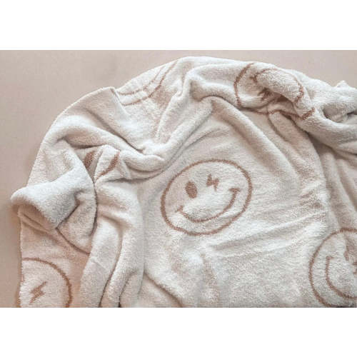 Electric Dreams Blanket - Caramel