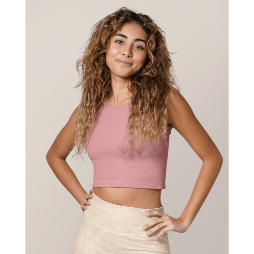 Sublime® Bamboo Hands-Free Pumping Longline Bra Top | Light Mauve - Kindred Bravely