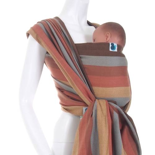 Woven Baby Wrap - Daiesu Hazelnut