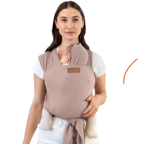 Waffle Knit Wrap - Sandstone