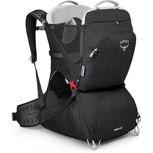 Osprey Poco SLT Lightweight Child Carrier Backpack, Black