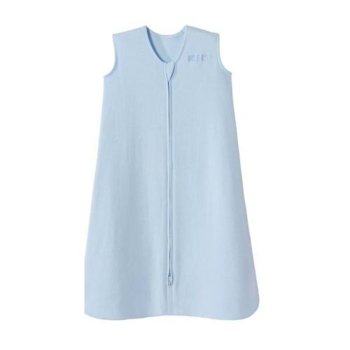 Halo Innovations Sleepsack 100% Cotton Wearable Blanket - Baby Blue M
