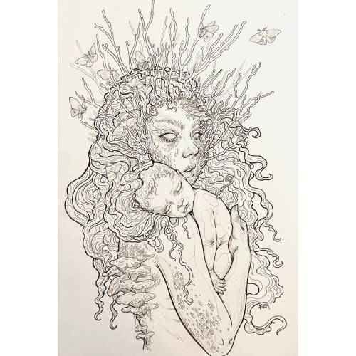 Moss - Original art PRINT