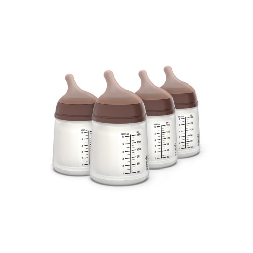 4-Pack Adaptable Flow Small Anti-Colic Bottles