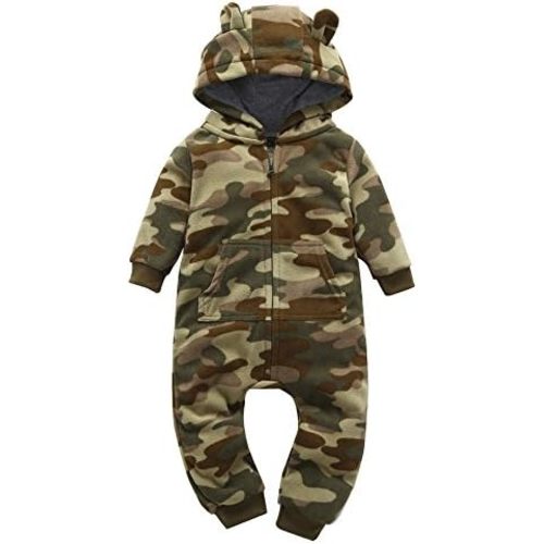 YJM Baby Camoflauge, Infant Baby Boys Camouflage Hoodie Tops +Long Pants Outfits Set Clothes 0-3Y