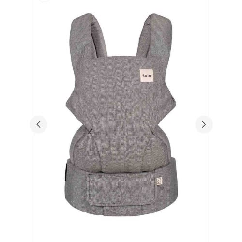 Explore Linen Baby Carrier: Ash Grey | Baby Tula Linen Collection – Baby Tula US