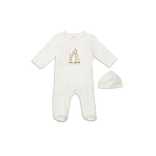 Unisex Giraffe Friend Footie & Hat Set - Baby