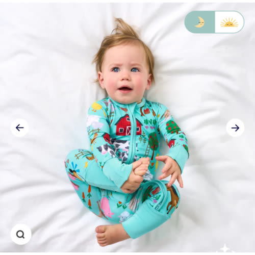 Blue Farm Fam Zippy | Little Sleepies