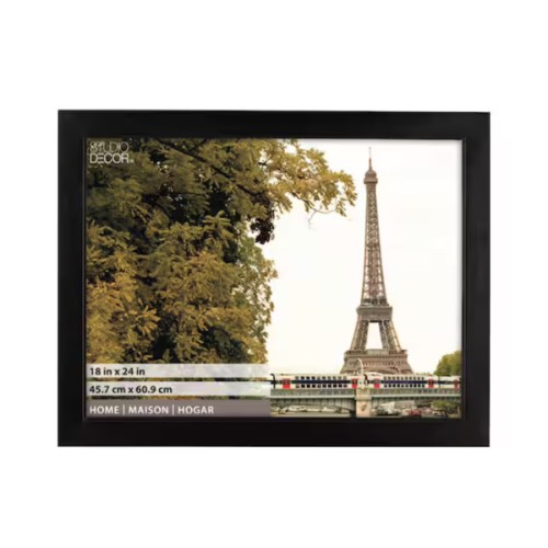 Home Studio Black Frame by Studio Décor® 18” x 24”