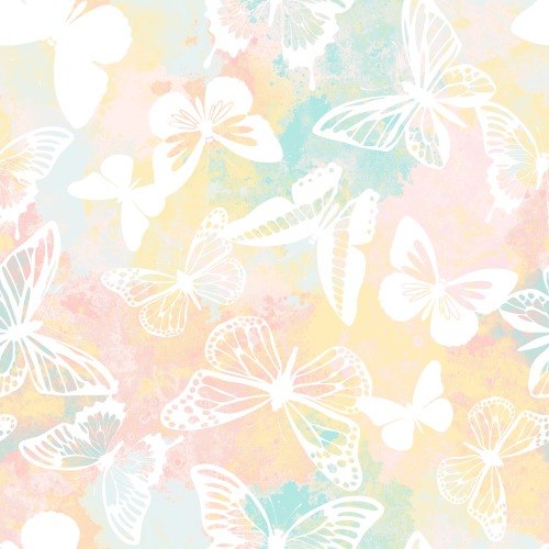 Your Zone Soft, Multicolor Tie Dye Butterflies, XL Oversized Throw Blanket for kids, 72 x 50 inches