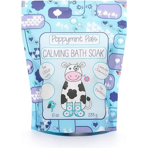 Poppymint Pals Toddler Bath Soak- Calming/Lavender Chamomile