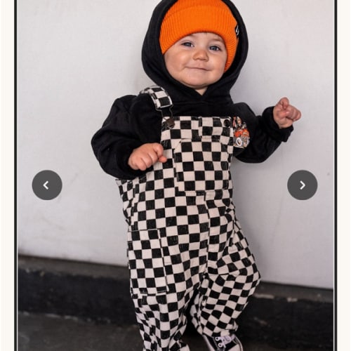 Classic Checker Overalls