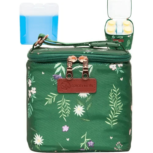 Sarah Wells Cold Gold Breastmilk Cooler with Ice Pack