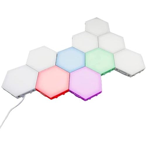 Bright Autism Tap-Tap Touch Sensory Lights – Dimmable Room Lighting for Therapeutic & Educational Play. Visual & Tactile Soothing LED Stimulation. Perfect Addition to Your Child's Bedroom (6pcs)