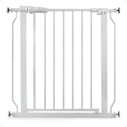BalanceFrom Walk Thru Safety Gate for Baby and Pets, Doorways, Stairways, Hallways, Fits 29.1-33.8 Inch Openings, 36 Inch Height, Graphite