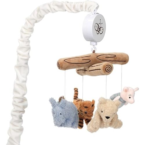 Lambs & Ivy Disney Baby Storytime Pooh Musical Baby Crib Mobile Soother Toy