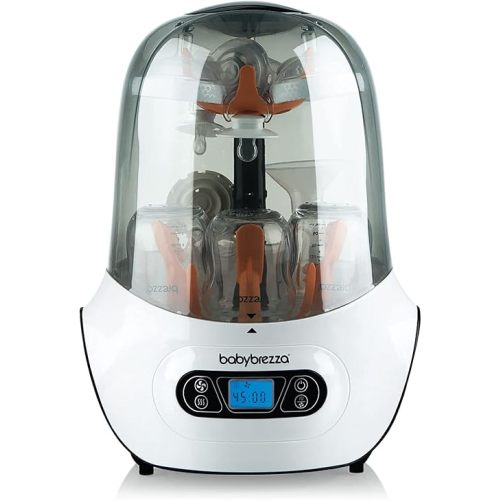 Baby Brezza Baby Bottle Sterilizer and Dryer Machine – Electric Steam Sterilization - Universal Fit - Pacifiers, Glass, Plastic, and Newborn Feeding Bottles