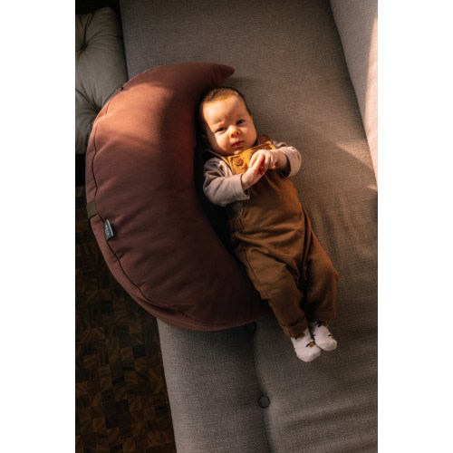 Supportive and comfortable buckwheat nursing pillow - No. 1 according to the midwife's opinion - Ergonomic shape for better comfort