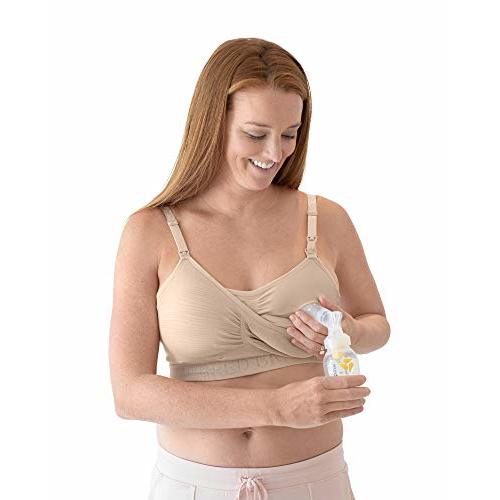 Kindred Bravely Sublime Hands Free Pumping Bra | Patented All-in-One Pumping & Nursing Bra with EasyClip