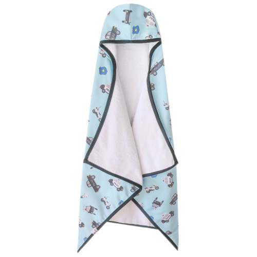 Premium Big Kid Hooded Towel - Leo