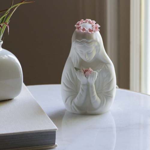 Madonna Holding a Rose Night Light