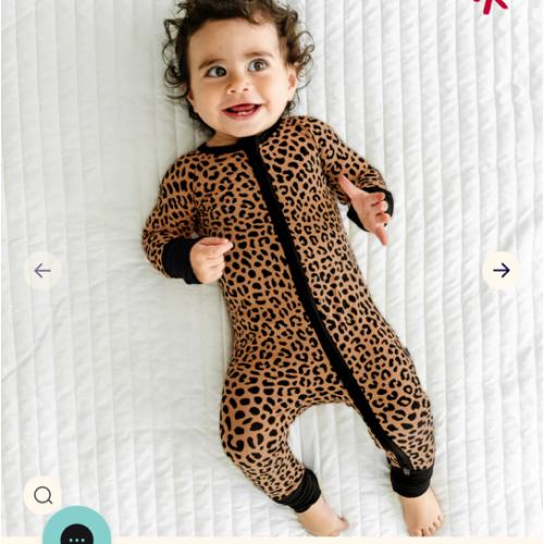 Classic Leopard Zippy - Little Sleepies