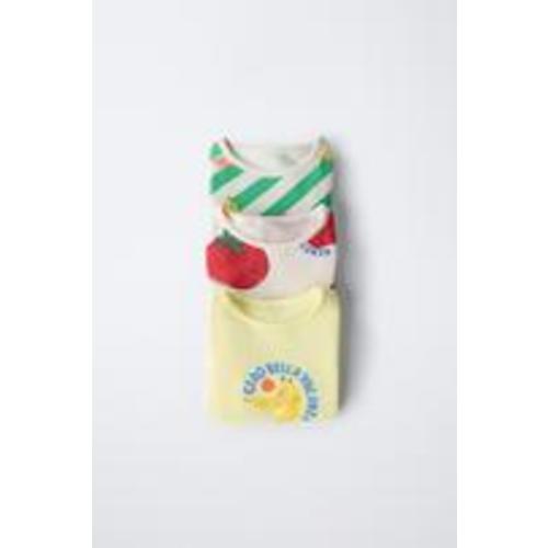 Zara 3 pack of tomato bodysuits