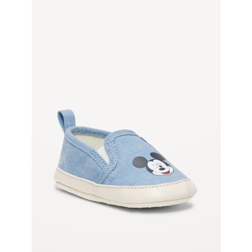 Disney© Mickey Mouse Canvas Slip-On Sneakers for Baby