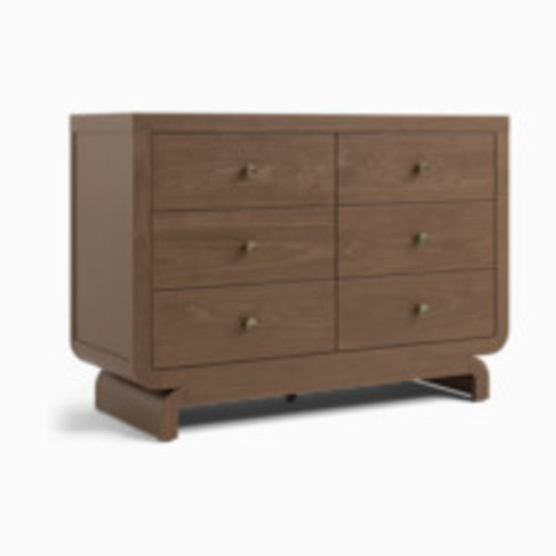 Storkcraft Santorini 6 Drawer Dresser - Hazelnut