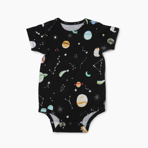 Loulou Lollipop Bodysuit (Tencel) - Planets, 3-6 M