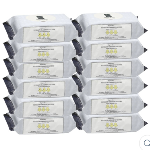 Fragrance Free Ultimate Baby Cleansing Cloths – Noodle & Boo