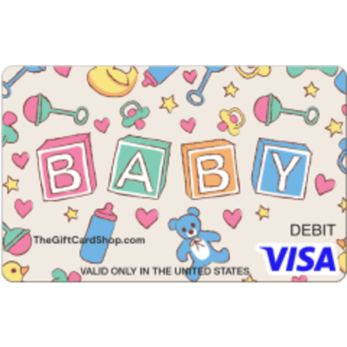 Visa® Baby Blocks Gift Card