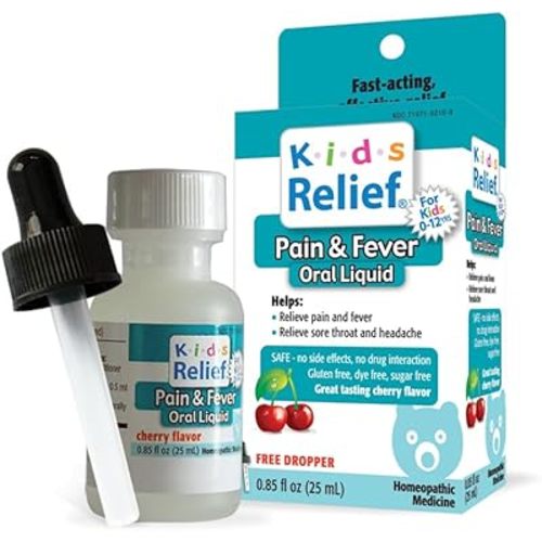 Kids Relief Pain & Fever Oral Liquid for Kids 0-12 Years