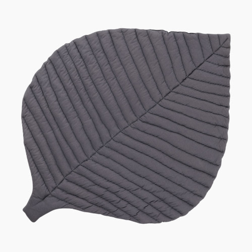 Toddlekind Organic Cotton Quilted Leaf Play Mat - Anchor