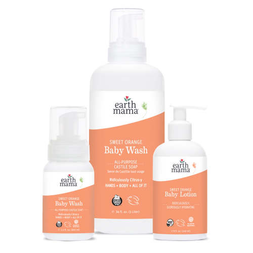 Orange Is The New Clean Bundle | Earth Mama