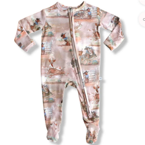 Samuel CB Footie Pajamas