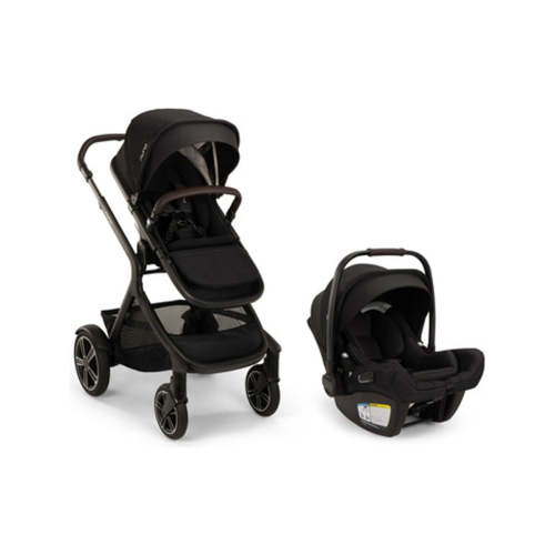 Nuna DEMI Next TS + PIPA Aire RX Travel System - Caviar/Chocolate – Bambi Baby