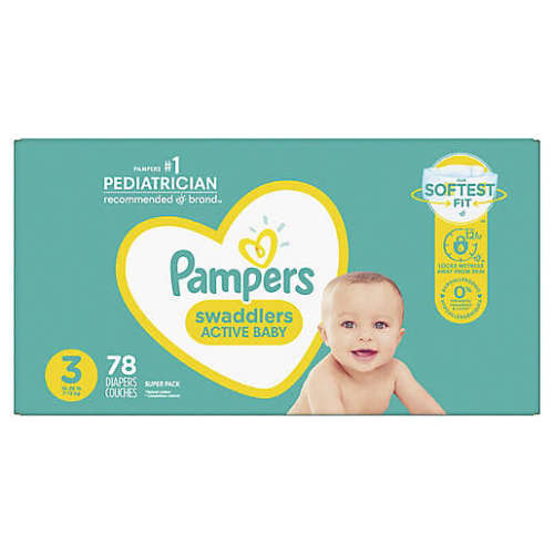 Pampers® Swaddlers™ 78-Count Size 3 Super Pack Diapers