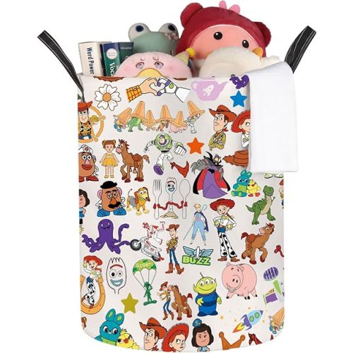 JNIAP Toy Movie Laundry Baskets Woody & Buzz Gifts Slinky Dog & Forky Storage Basket Woody Laundry Hampers (buzz LB)